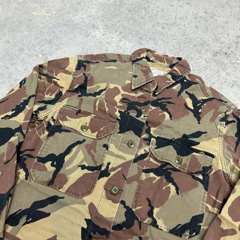 Wallace & Barnes J.Crew Camo Canvas Workshirt - Small